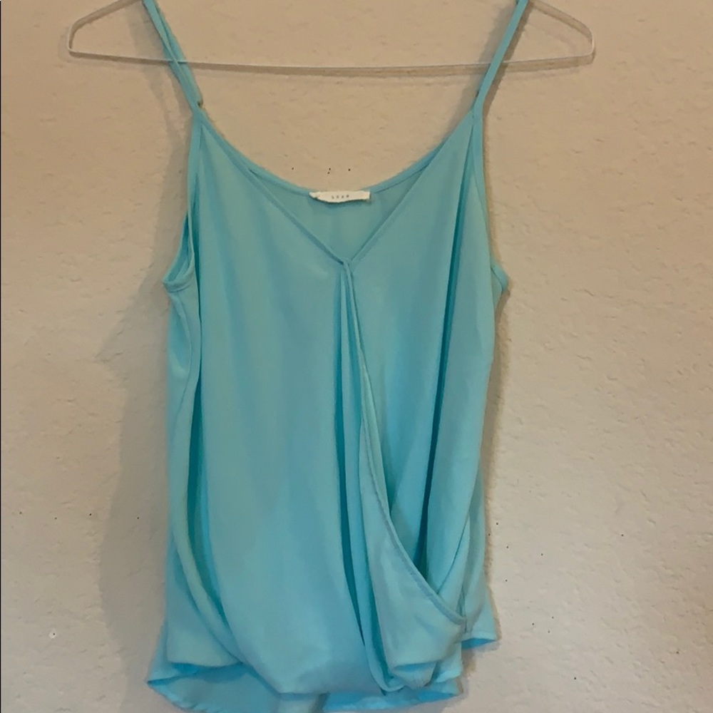 Lush (Nordstrom) draped top.  Size M.